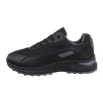 Coolwalk Herren Low-Top Freizeit Sneaker Flach Schwarz