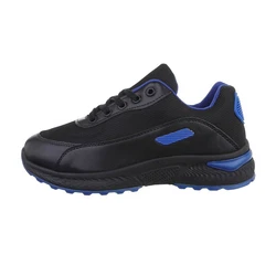 Coolwalk Herren Low-Top Freizeit Sneaker Flach Schwarz