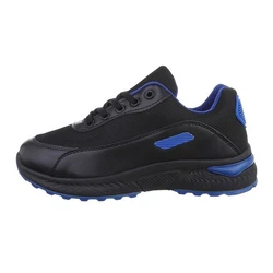 Coolwalk Herren Low-Top Freizeit Sneaker Flach Schwarz