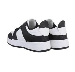 Coolwalk Herren Low-Top Freizeit Sneaker Flach Sneakers Schwarz