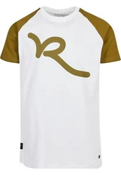 Rocawear T-Shirt Braun/Rot/Gelb