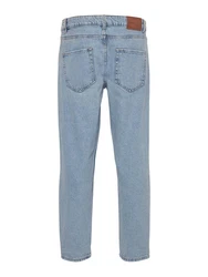 !Solid Regular-fit Jeans Dylan Hellblau/Blau