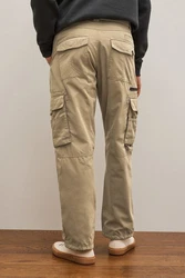 Next Cargohose Relaxed Fit Tech Khaki