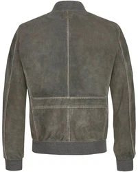 Milestone Blouson MS-Amadeo Dunkelgrün/Grau/Khaki/Braun