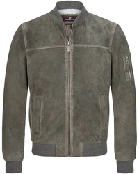 Milestone Blouson MS-Amadeo Dunkelgrün/Grau/Khaki/Braun