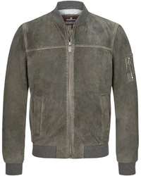 Milestone Blouson MS-Amadeo Dunkelgrün/Grau/Khaki/Braun