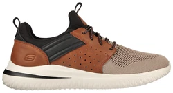 Skechers DELSON 3.0-CICADA Slip-On Sneaker Orange/Braun/Rot/Gelb/Beige