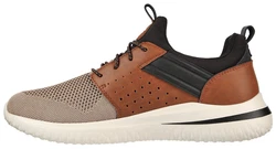 Skechers DELSON 3.0-CICADA Slip-On Sneaker Orange/Braun/Rot/Gelb/Beige