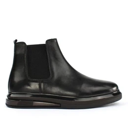 Celal Gltekin 691-3416 Stiefel Moderne Chelsea-Stiefel aus Leder mit Slip-on-Design.