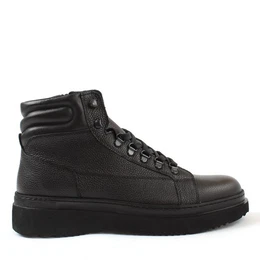 Celal Gltekin 550-794 Schnrstiefel Robuste Leder-Boots mit Warmfutter und Doppelschluss.