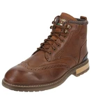 Pantofola d'Oro Stiefelette Schnürstiefelette Braun/Beige