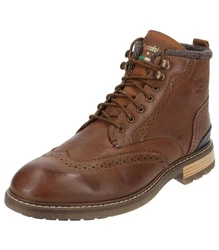 Pantofola d'Oro Stiefelette Schnürstiefelette Braun/Beige