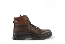 Celal Gltekin 550-795 Schnürstiefel Lederstiefel Braun/Dunkelbraun