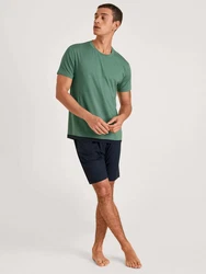 CALIDA DSW Balancing Herren Pyjamahose Dunkelblau/Türkis/Blau/Hellblau