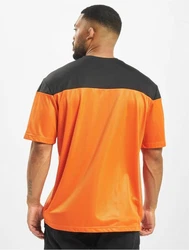 DEF T-Shirt Pitcher Tricot Orange/Schwarz