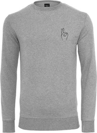Rundhalspullover Easy Sign Crewneck