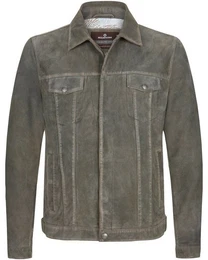Lederjacke Velourslederjacke MS-Juliano