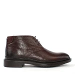 Celal Gltekin Schnürstiefel Elegante Lederstiefel (555-2619) Dunkelrot/Rot/Braun/Bordeaux
