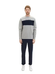 Strickpullover CUTLINE aus Baumwollmix