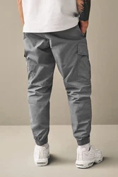 Next Utility-Cargohose Regular Tapered Hellgrau/Grau/Khaki/Dunkelgrau