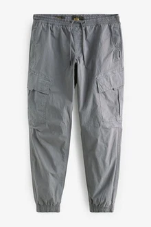 Next Utility-Cargohose Regular Tapered Hellgrau/Grau/Khaki/Dunkelgrau