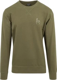Rundhalspullover Easy Sign Crewneck