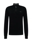 GANT Pullover Strickpullover Troyer Schwarz