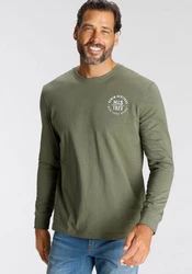 H.I.S Langarmshirt Rundhalsausschnitt 