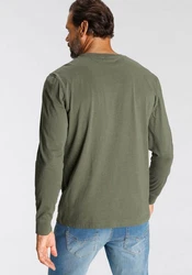 H.I.S Langarmshirt Rundhalsausschnitt 