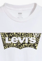 Levi's T-Shirt CREWNECK TEE mit Logo-Front-Print Weiß/Schwarz/Grau