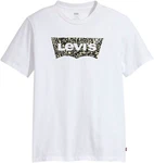 Levi's T-Shirt CREWNECK TEE mit Logo-Front-Print Weiß/Schwarz/Grau