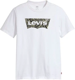 Levi's T-Shirt CREWNECK TEE mit Logo-Front-Print