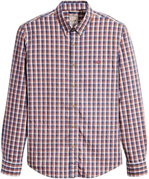 Levi's Jeanshemd BATTERY HM SHIRT SLIM mit Logobadge
