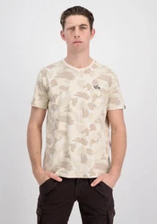 Alpha Industries T-Shirt Small Logo Camo