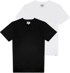 Wrangler T-Shirt T-Shirt 2 Pack Regular Fit (2-tlg) Schwarz