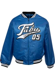 Fubu Allwetterjacke Fubu Herren FM232-006-1 FUBU Varsity Reversible Satin Jacket (1-St)