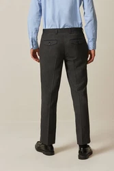 Next Stoffhose Strukturierte elegante Hose Dunkelgrau/Grau/Hellgrau