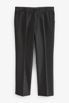 Next Stoffhose Strukturierte elegante Hose Dunkelgrau/Grau/Hellgrau
