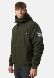 Indicode Winterjacke Albany Dunkelgrün/Khaki