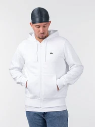 Lacoste Sweatshirt Sweatjacke mit Kapuze Weiß/Grau/Creme/Mintgrün/Grün/Khaki