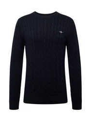 GANT Pullover Dunkelblau/Blau/Hellblau/Schwarz