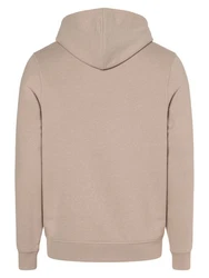Nils Sundström Kapuzenpullover Braun/Khaki/Beige/Grau