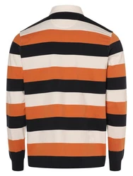 Nils Sundström Poloshirt Rot/Orange