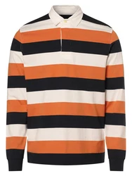 Nils Sundström Poloshirt Rot/Orange