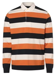 Nils Sundström Poloshirt Rot/Orange