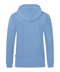 Jako Sweatjacke Organic Kapuzenjacke Blau/Hellblau