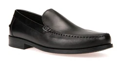 Geox Slipper Mokassin Loafer U NEW DAMON A schwarz