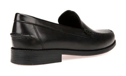 Geox Slipper Mokassin Loafer U NEW DAMON A schwarz