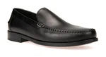 Geox Slipper Mokassin Loafer U NEW DAMON A schwarz