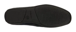Geox U ASCANIO C Mokassin Loafer Pennyloafer Slipper Dunkelblau/Blau/Hellblau